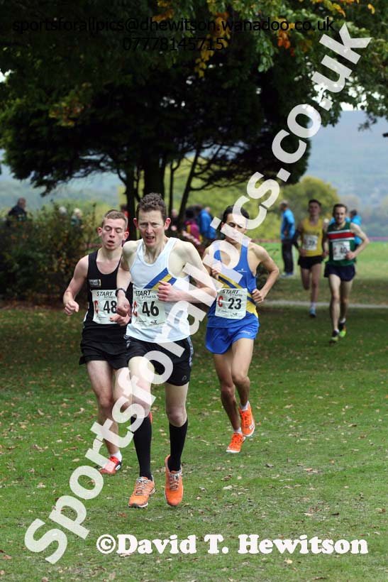 Senior mens Northern Cross Country Relays, Graves Park, Sheffield. Photo: David T. Hewitson/Sports for All Pics